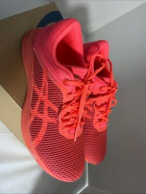 ASICS Women's Neon Coral Athletic Running Shoes